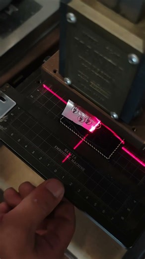 Mess up the stamp—start over or make it work? #leathercraft #healingsounds