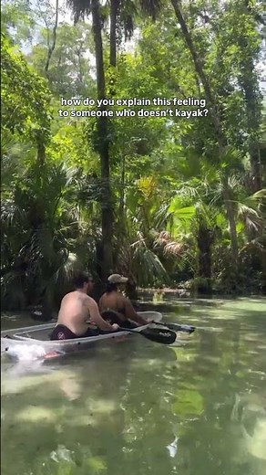 Experience Rock Springs as you cruise through in a clear kayak, surrounded by breathtaking views