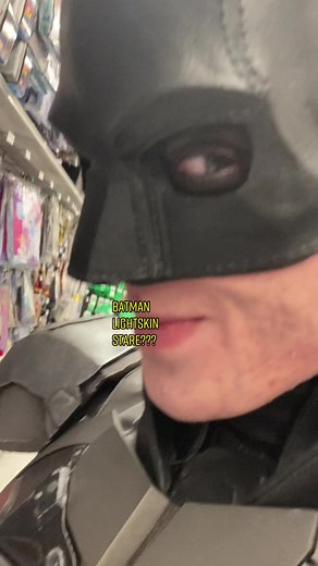 Lightskin Batman Stare Cosplay Meme