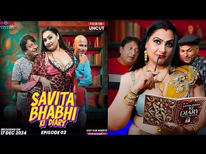 Savita Bhabhi Ki Diary |Episode 3 Review| Moodx Ott App |Hema Rajpoot NewUncut Web Series