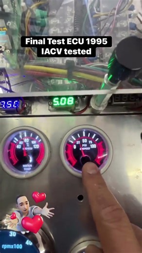 Final test ECU SBEC Jeep XJ 95