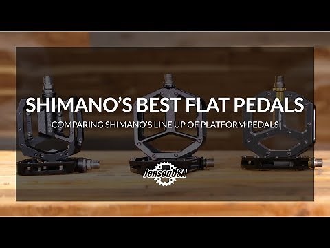 Comparing Shimano Platform Pedals!
