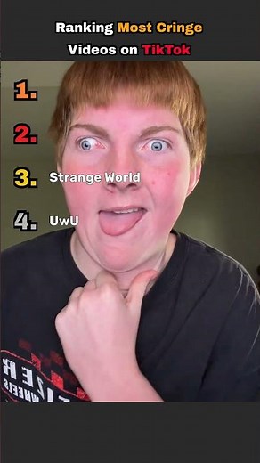 Ranking The 4 Most Cringe TikTok Videos