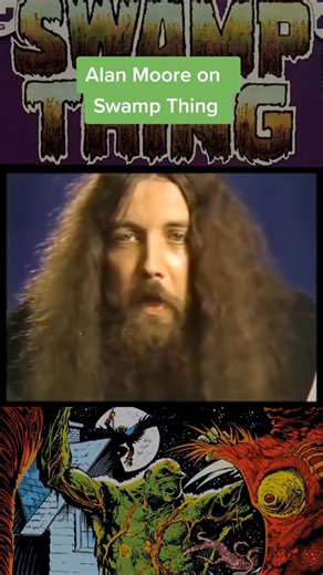 Alan Moore talks Swamp Thing #comicbooks #dc #alanmoore #80s | Comic Concierge