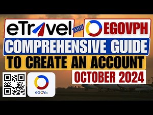 🔴EASY TO FOLLOW ETRAVEL & EGOVPH APP COMPREHENSIVE GUIDE TO CREATE AN ACCOUNT | THIS IS REQUIRED