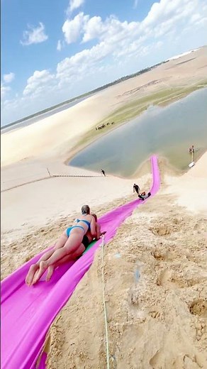 He committed to the shot! 😳