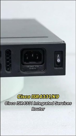 Cisco 4300 Series ISR4331/K9 V05 4331 Integrated Services Router #cisco #router #shotrs