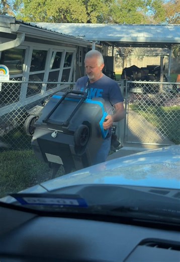 I understand why he got rid of that old cooler. A cooler that is a portable refrigerator and also a freezer? With baskets? That works in the car too? A win #portablefreezer #refrigerator #coolers #tiktokshopblackfriday #superbranddaybfcm
