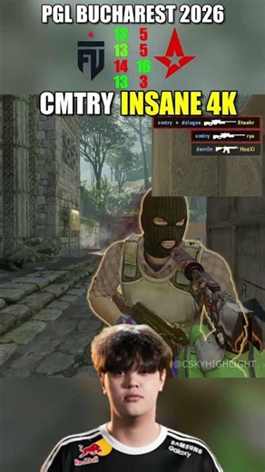 cmtry 4K to win PGL BUCHAREST 2026 (grand final)