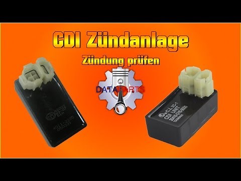 CDI Zündanlage Zündung prüfen