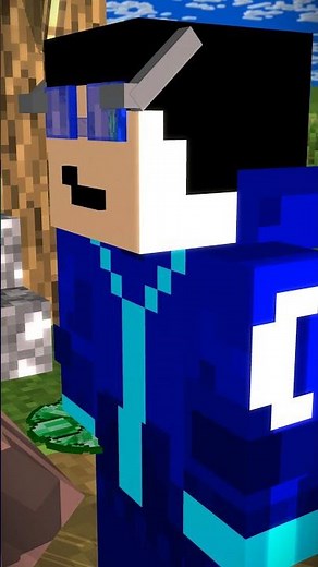 Trading with a Toolsmith for the BEST Enchanted Diamond Pickaxe | Minecraft Animation #shorts