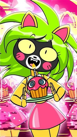 Ay Mi Gatito Miau Miau 2 // Rocky Rakoon FNAF Animation Meme #shorts #tiktok #viral #trending #funny