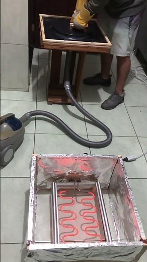 Homemade vacuum forming machine