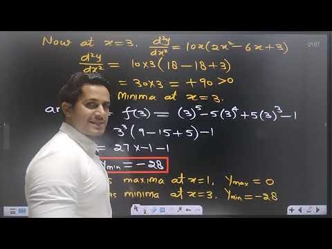 Calculus-L-19-Maxima and Minima of one Variable Functions