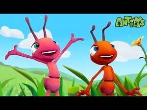 Ant Farm! | 1 Hour Antiks Full Episodes | Funny Insect Cartoons for Kids