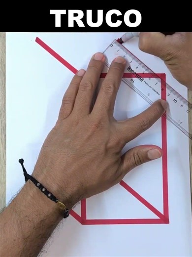 Easy 3D Drawing Rectangle 🔥 Parte 1 #shorts #viralvideo