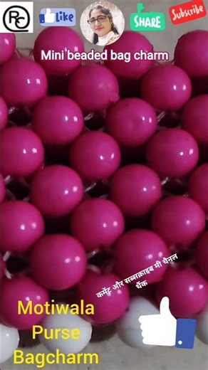 DIY Beaded Mini Purse Keychains 🧵✨ | Handmade with Glass Beads | Tutorial Coming Soon?