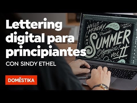 Lettering digital para principiantes Curso online de Sindy Ethel - Domestika