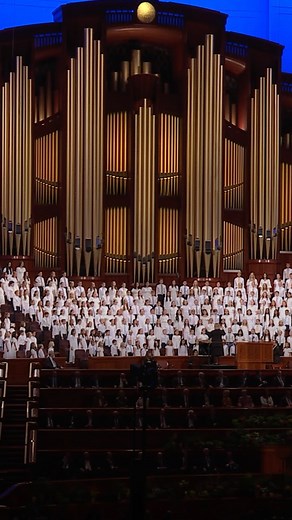 Church Newsroom on Instagram: "In the October 2024 sessions of general conference, eight of the newest additions to the global hymnbook of The Church of Jesus Christ of Latter-day Saints were sung: God’s Gracious Love Gethsemane Holding Hands Around the World When the Savior Comes Again I Will Walk with Jesus Come, Lord Jesus My Shepherd Will Supply My Need Think a Sacred Song These songs were performed by the Tabernacle Choir at Temple Square, a children’s choir and a missionary choir from Nort