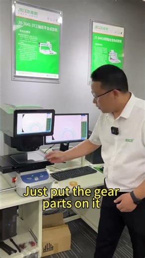 Experience one-click Video Measuring Machine #vmm