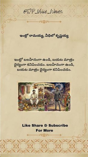 సామెత 36 #36 #తెలుగు #సామెతలు #telugu #life #lesson #proverbs #Spvoicewaves #quotes #motivation
