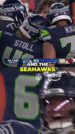 Seahawks WIN! Game-Winning Field Goal Celebration! #shorts