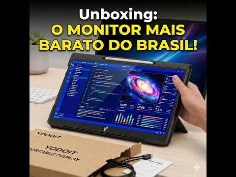 Unboxing monitor portátil YoDoIt