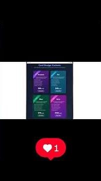Build Responsive Pricing Cards with HTML & CSS | Multiple Plan Variants