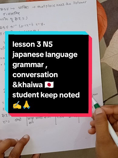 N5 Japanese Grammar Lesson 3: Conversation Practice