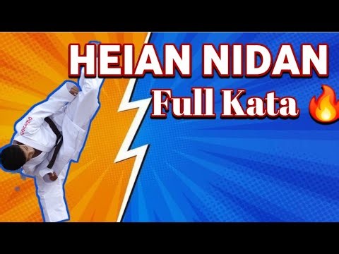 Heian Nidan Kata Full Performance 🔥 | Shotokan Karate Training by Saif | Karate Kata Practice