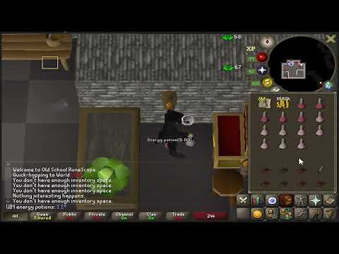OSRS UIM Herblore training: Energy potions
