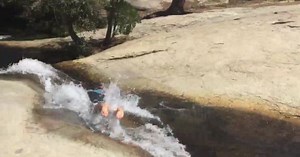 Natural Kern River Water Slides in the Sequoias!