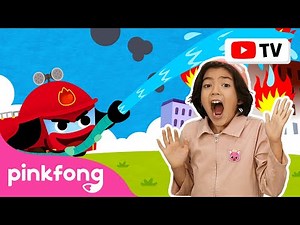 [4K] Fire Truck Song | Dance Along | Kids Rhymes | Let's Dance Together! | Pinkfong Songs