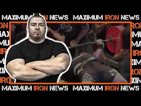 Single Ply World Record Bench Press | Jimmy Kolb | 1,080 lbs 490 kg