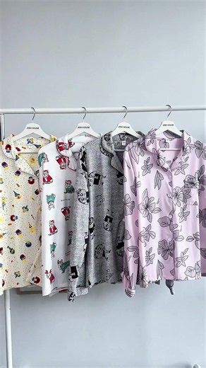 Milky Cotton Piyama Wanita: Baju Tidur Wanita Comfortable Set