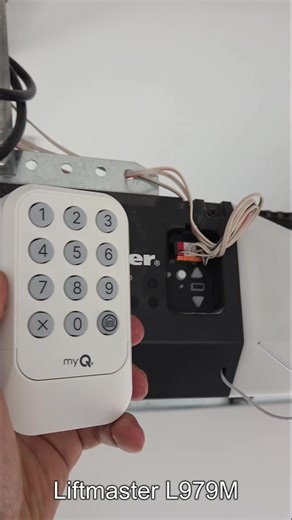 Garage door opener programming. #garagedoors #chicago #garagedoorrepair