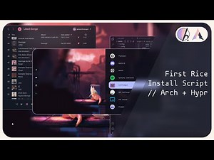 Arch Linux Hyprland (nvidia) // First Rice + Install Script