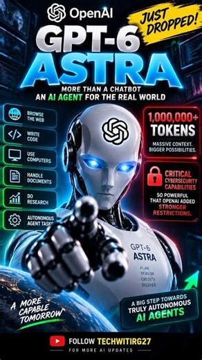 OpenAI Just Dropped GPT-6 Astra 🤯 This Changes AI Agents #github #ai #opensource