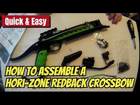 How to assemble a Hori-zone Redback Crossbow