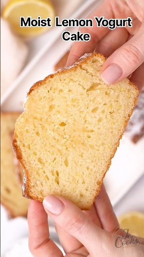 Moist Lemon Yogurt Cake