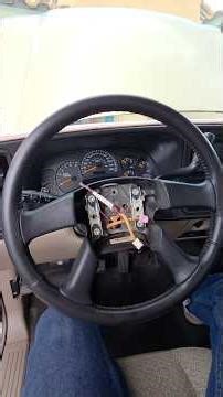 DIY Steering Wheel Replacement: Chevy/GMC GMT800 Trucks
