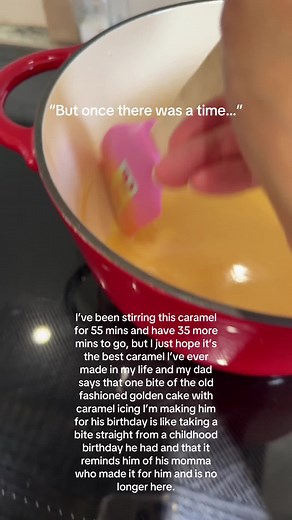 Old Fashioned Caramel Cake Recipe for Dad's Birthday