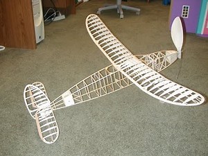 Free Flight airplane Model Wakefield rubber power 1941