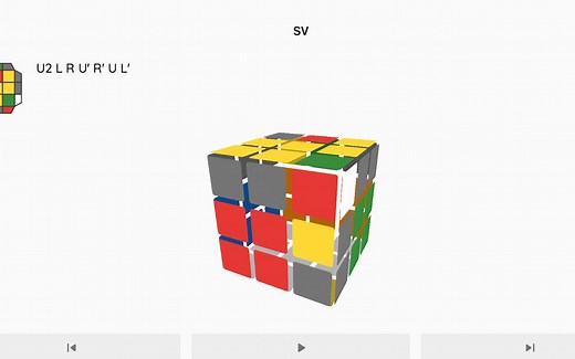 使用Last Cube(App)制作魔方CFOP公式，以及生成3D模型