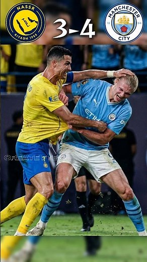 CRISTIANO RONALDO IS BACK! 😱 Al Nassr vs Man City | The Greatest Comeback! #ronaldo #football
