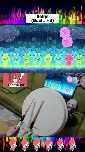 Retry! feat. Hatsune Miku & Kasane Teto (Single) - Bits & Bops with Drums 🥁