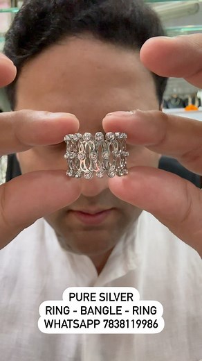 RING - BANGLE - RING WhatsApp 7838119986 Free COD in India Www.osrjewellers.com #osrjewellers #ring #bangle #rings #bangles #silver #puresilver #jewellery #silverring #silverbangle #diamonds #diamondjewellery #fashionjewelry #love #design #designer #jewellerydesign #wholesalejewelry #delhi #delhijewellery #kartiknayyar | OSR JEWELLERS