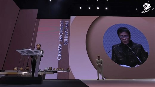 VIDEO, TRANSCRIPT: Maria Ressa speech 2024 Cannes Lionheart Award