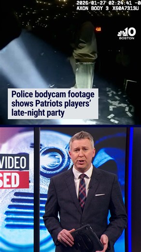 Boston Police Respond to Patriots AFC Championship Celebration