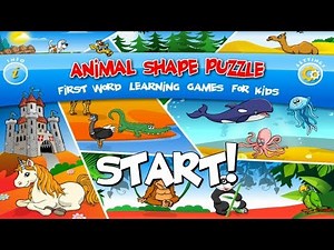 Kids Animal Preschool Shape Puzzle Top Best Android Game # 3